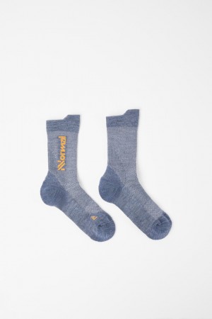 NNormal Merino socks Blau | XTNWC-5794