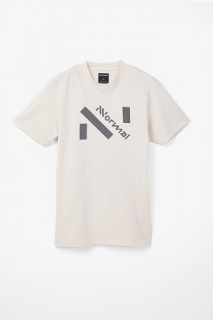 NNormal Organic cotton t-shirt Weiß | TUOWH-2608