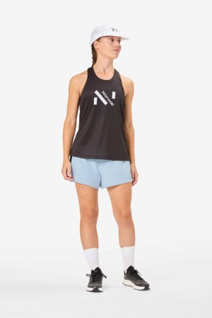 NNormal Race Tank Schwarz | LJFTN-0389
