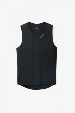 NNormal Race Tank Top Schwarz | HLNWY-9736
