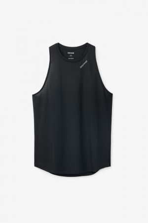 NNormal Race Tank Top Schwarz | NGHQD-1374