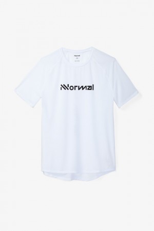 NNormal Race T-shirt NN Weiß | ZEMXS-5618