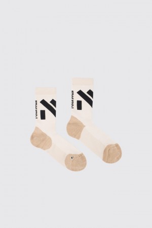 NNormal Race sock Beige | SPDOY-8632