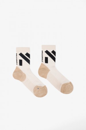 NNormal Race sock low cut Beige | GEZUV-9824
