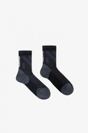 NNormal Race sock low cut Schwarz | SFYLK-8267