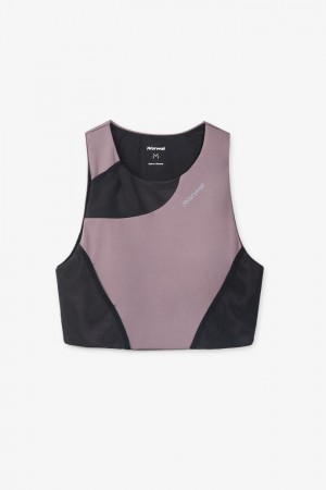 NNormal Trail Cropped Top Lila | UDVIA-6187