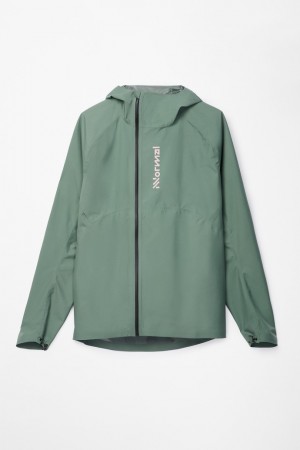 NNormal Trail Rain Jacket Grün | SRMNY-0751