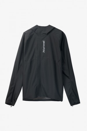 NNormal Trail Rain Jacket Schwarz | MUGHC-3215